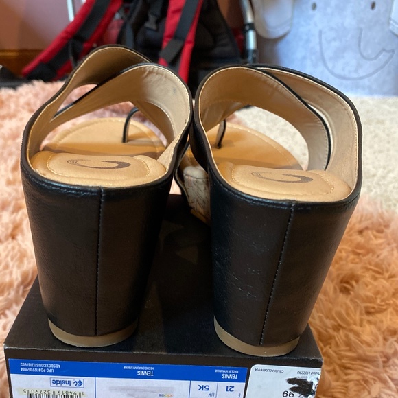 Women’s wedge sandals - Picture 4 of 6